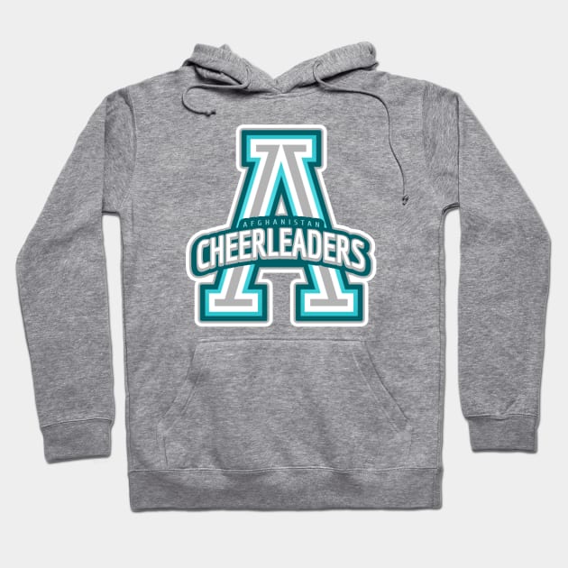 Afghanistan Cheerleader Hoodie by Tip Top Tee's